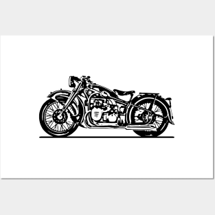 R12 Bike Sketch Art Posters and Art